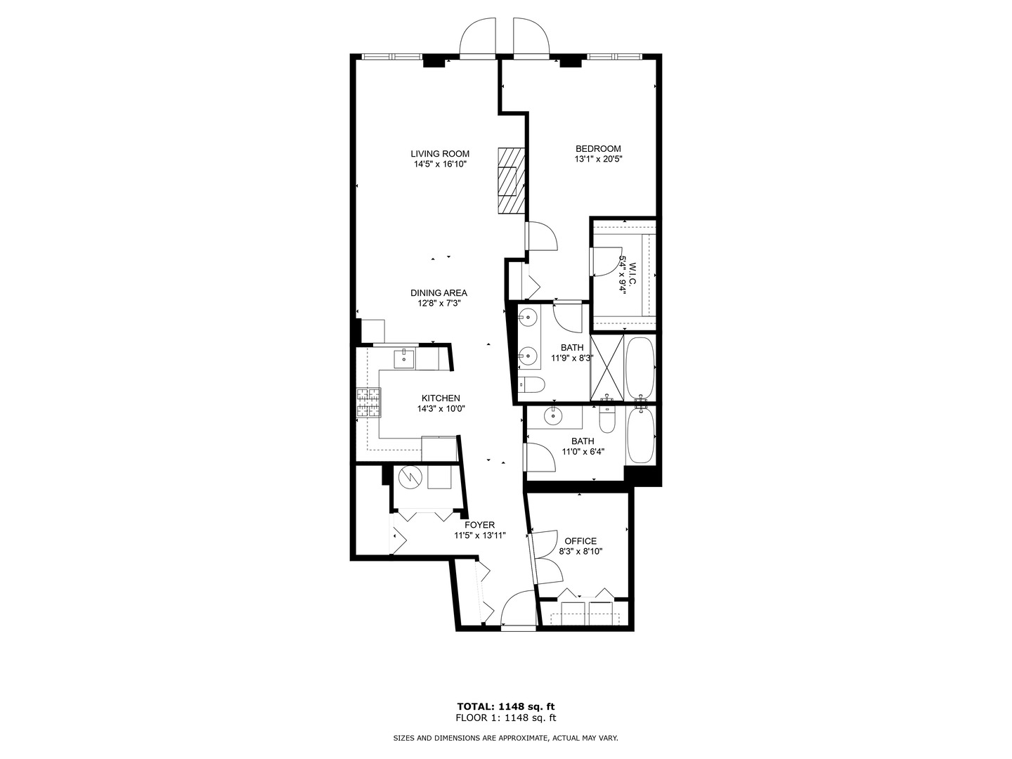 1444 N Orleans St #6J
