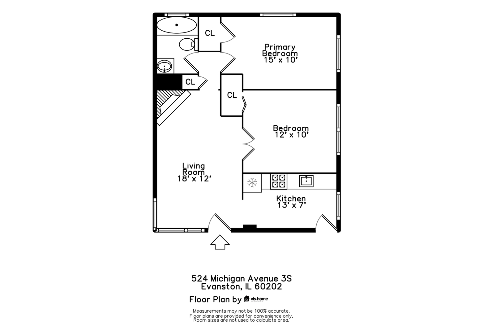 524 Michigan Ave #3S Evanston, IL 60202