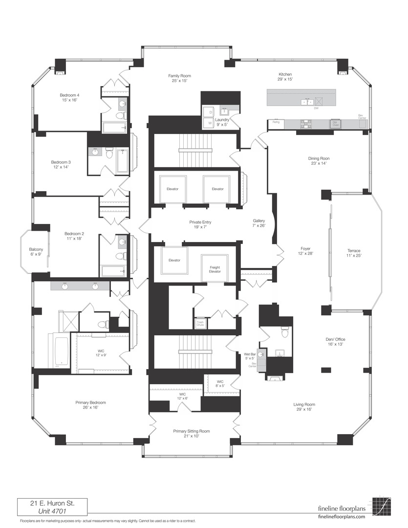 21 E Huron St #4701 Chicago, IL 60611