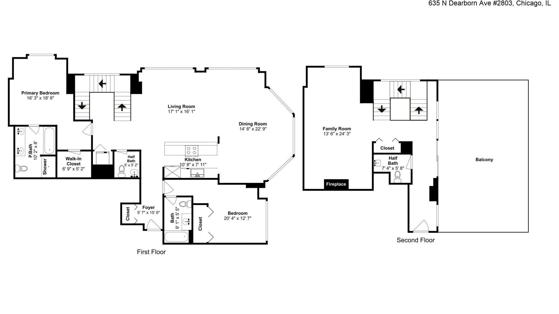 635 N Dearborn St #2803 Chicago, IL 60654