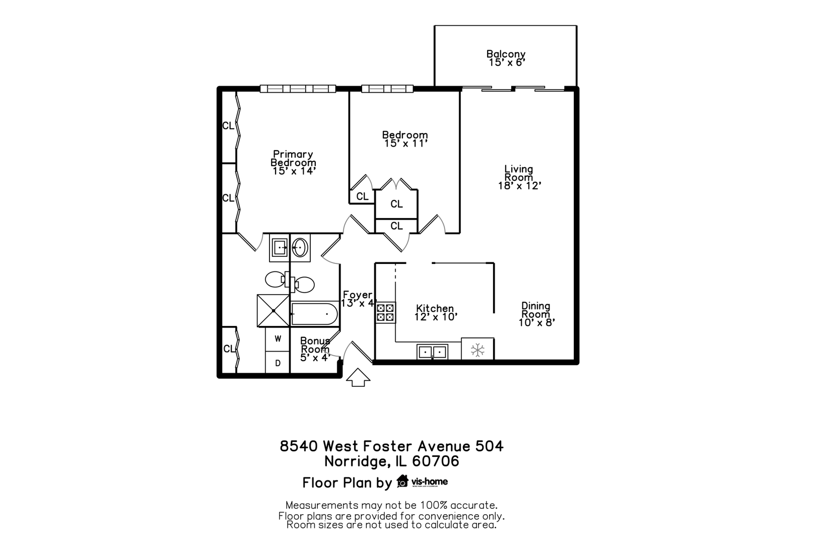 8540 W Foster Ave #504 Norridge, IL 60706