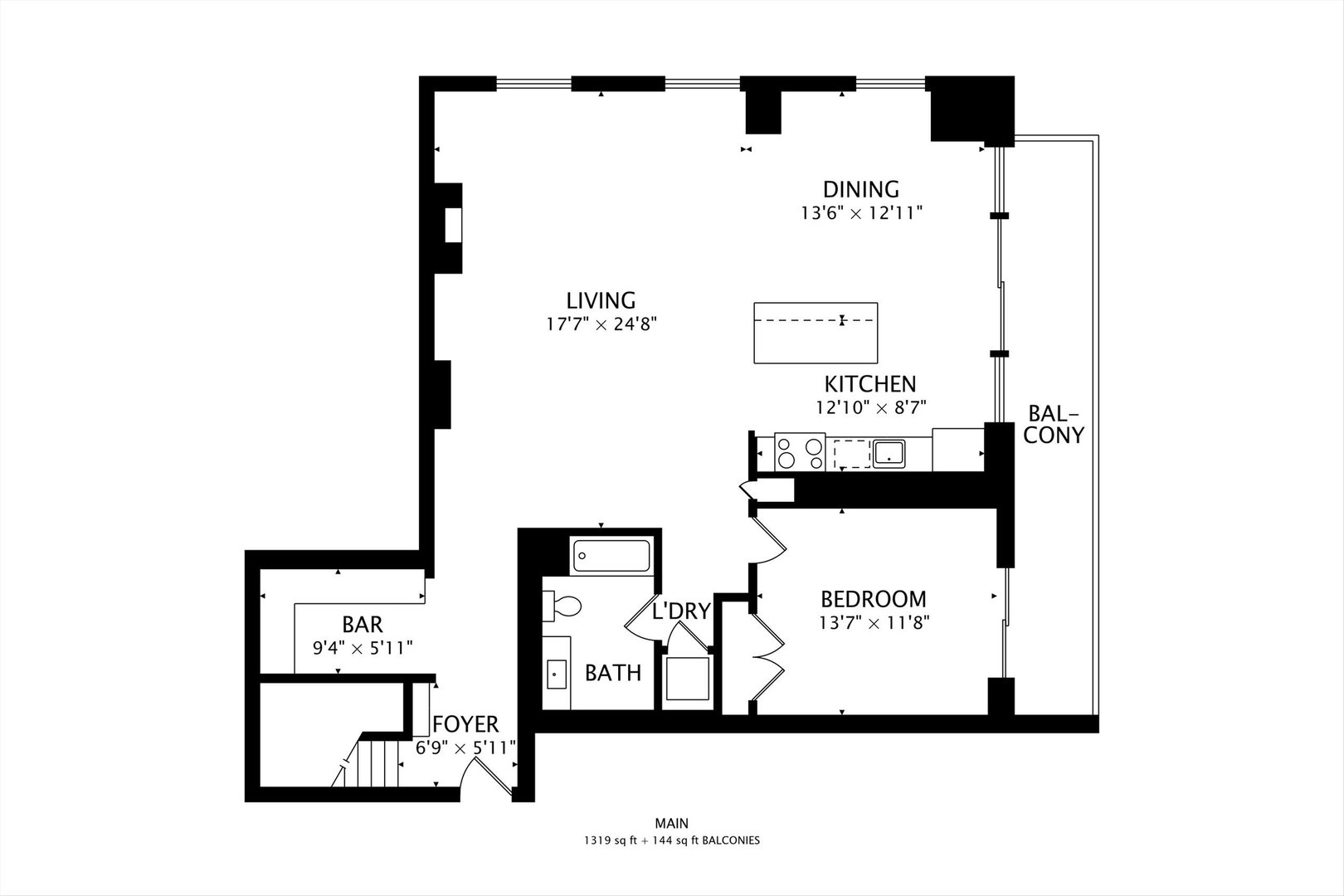 545 N DEARBORN St #3601 Chicago, IL 60654