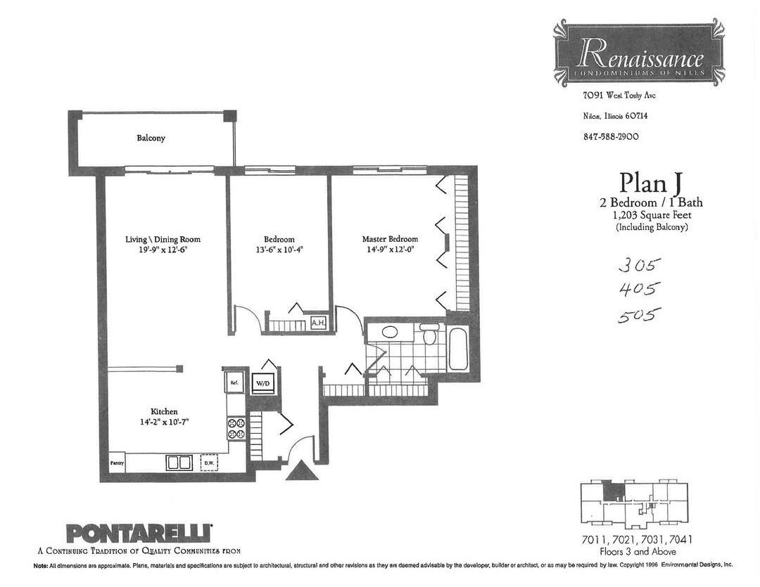 7091 W Touhy Ave #505 Niles, IL 60714