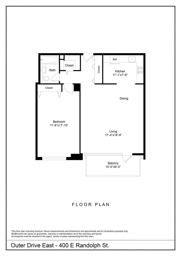 400 E Randolph St #1515 Chicago, IL 60601