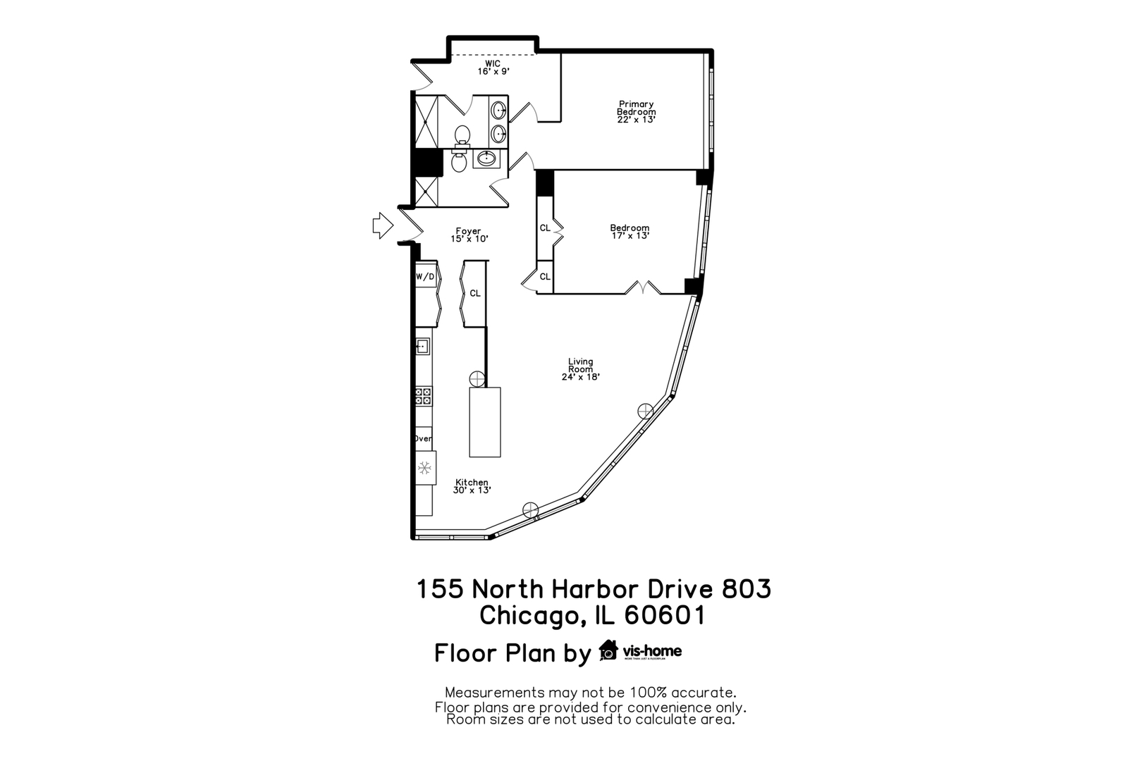 155 N Hbr Dr #803 Chicago, IL 60601