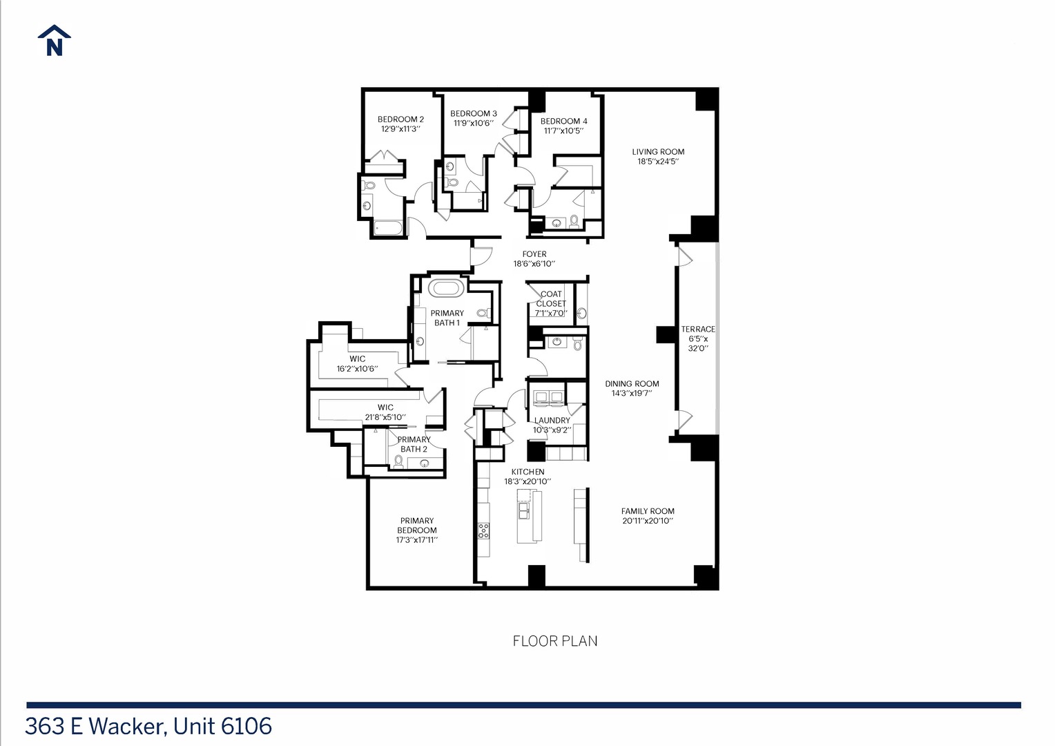 363 E Wacker Dr #6106 Chicago, IL 60601