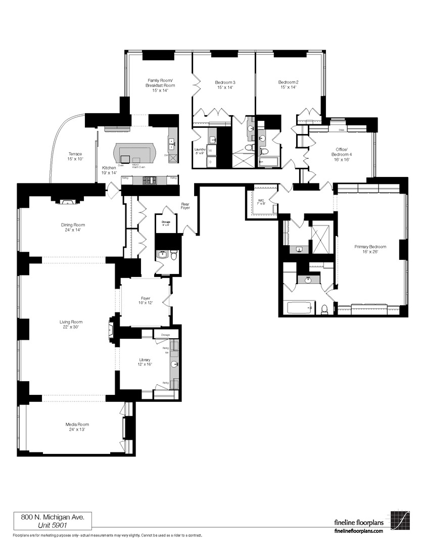 800 N Michigan Ave #5901 Chicago, IL 60611