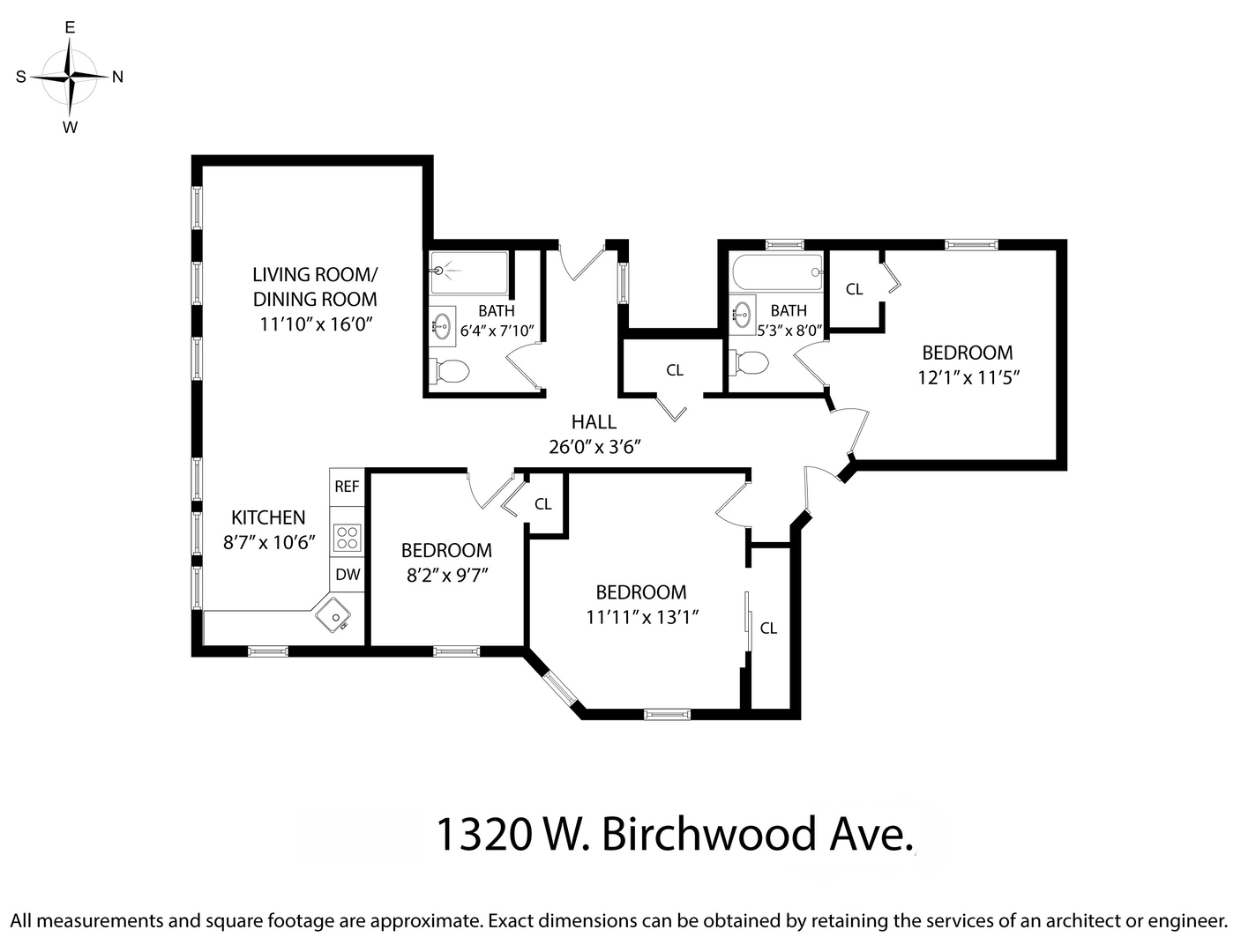 1320 W Birchwood Ave #1 Chicago, IL 60626