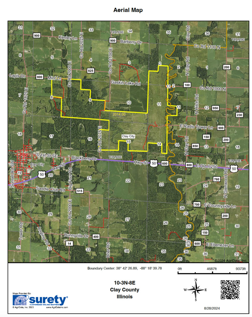 0000 Mayflower Rd Clay City, IL 62824