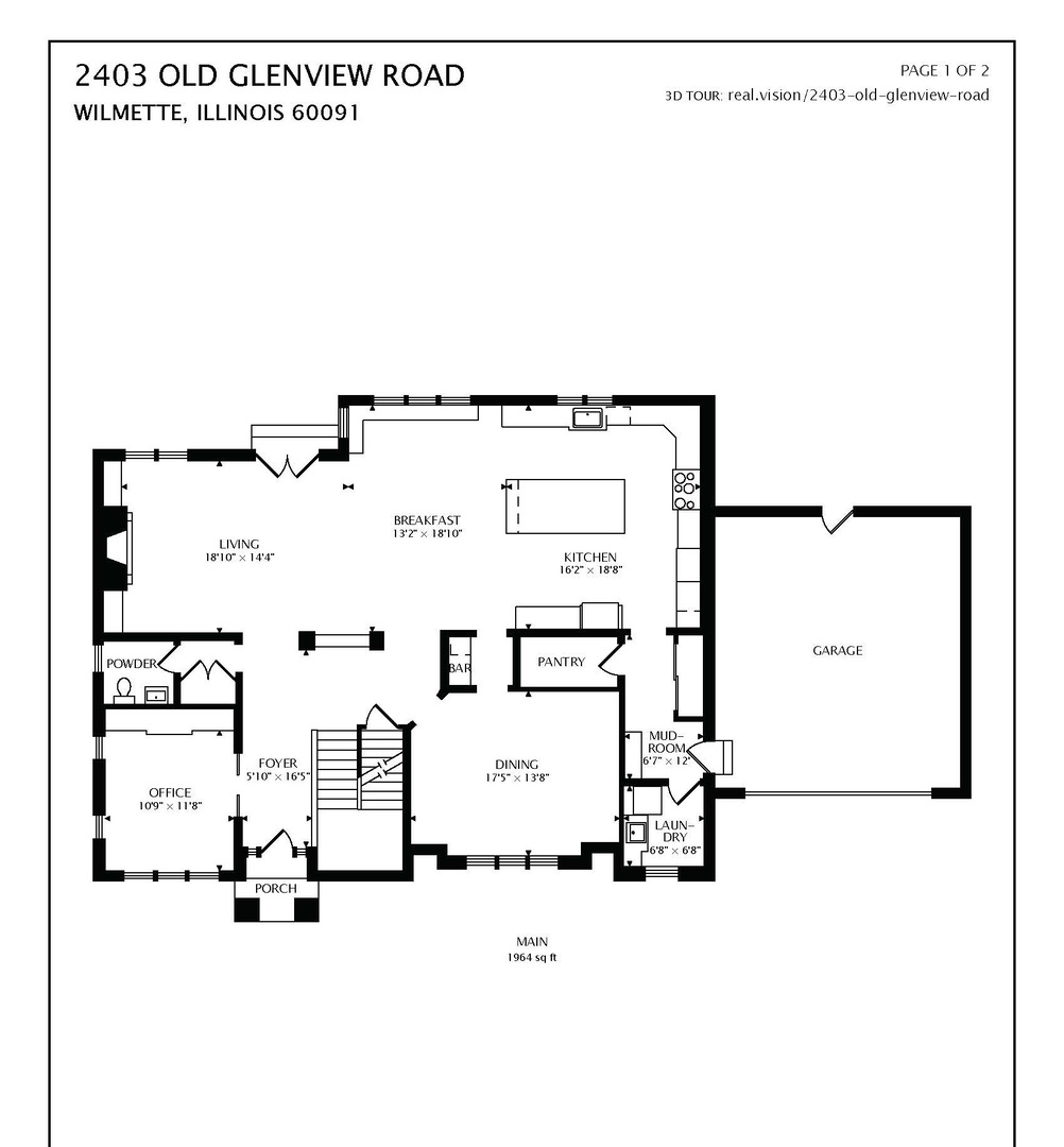 2403 Old Glenview Rd Wilmette, IL 60091