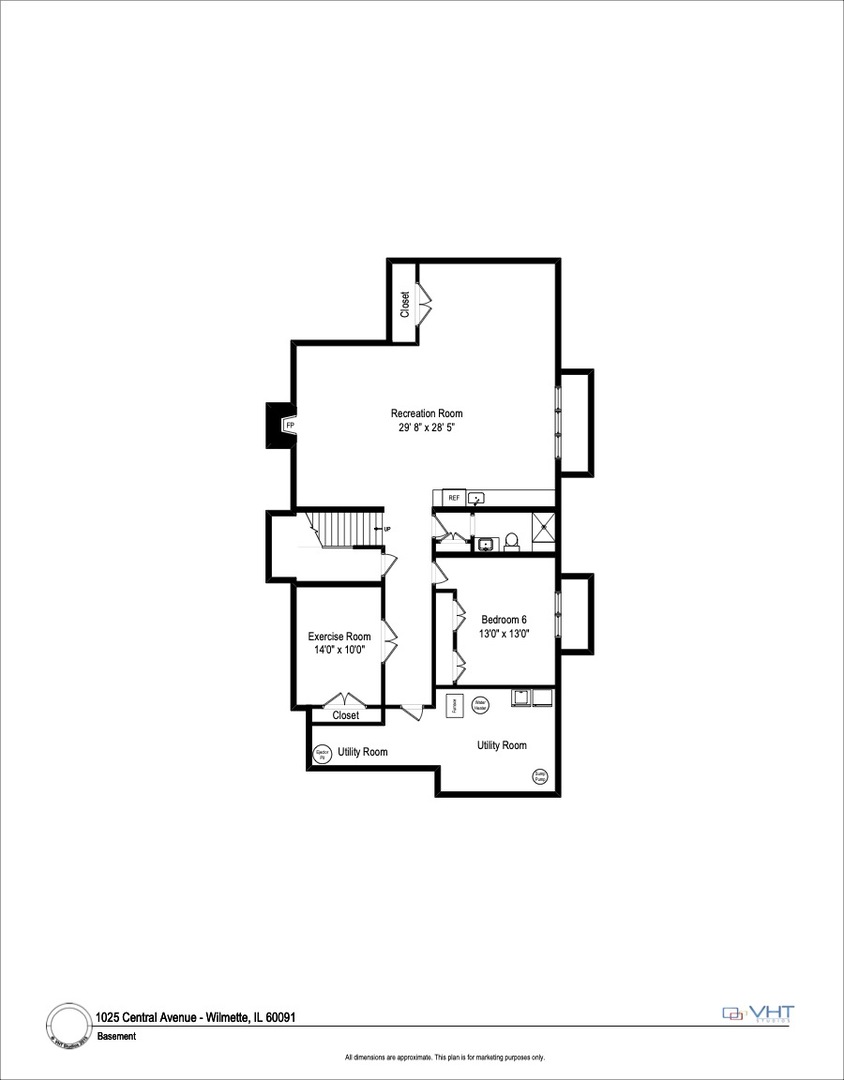 1025 Central Ave Wilmette, IL 60091