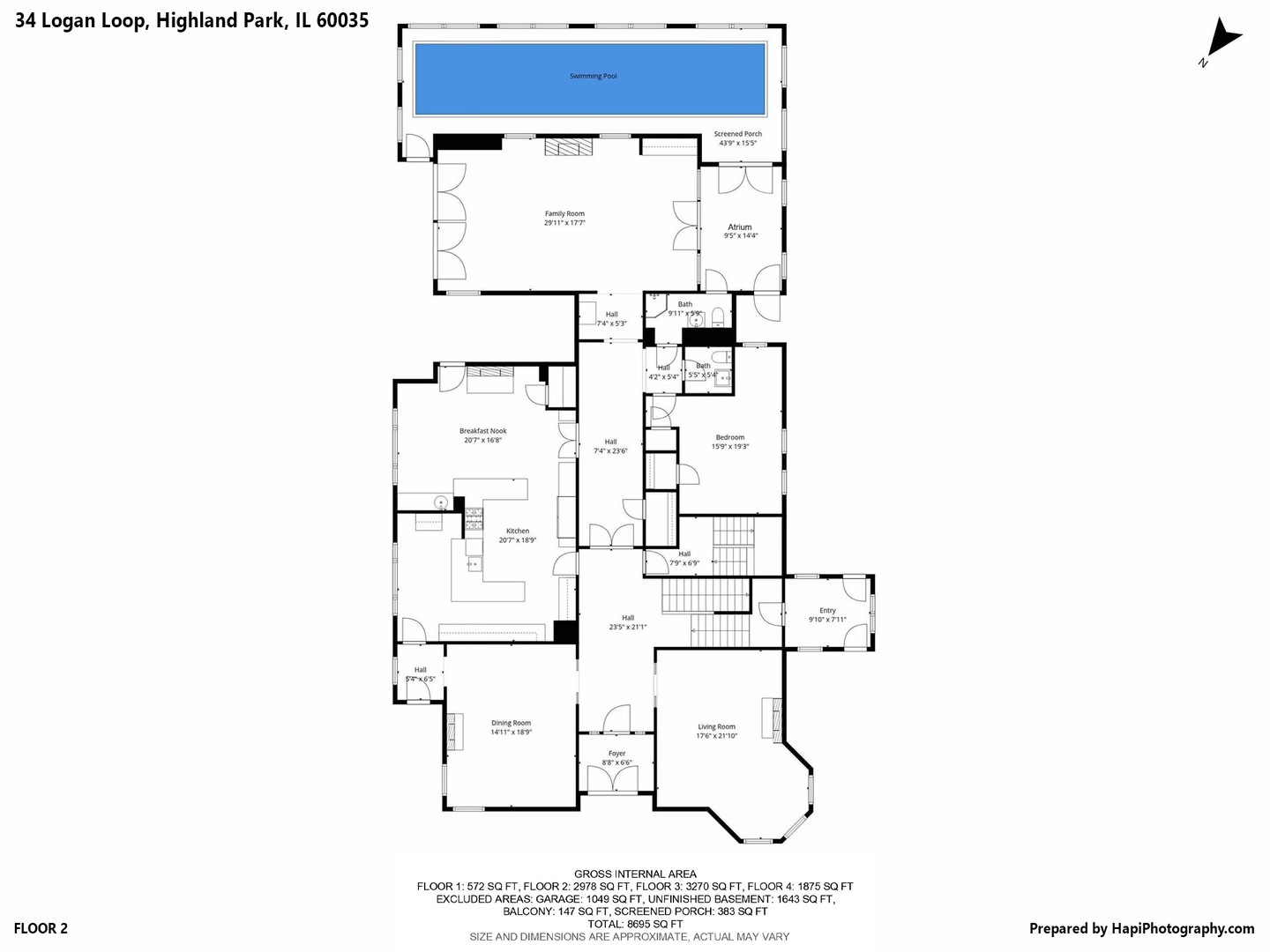 34 Logan Cir Highland Park, IL 60035