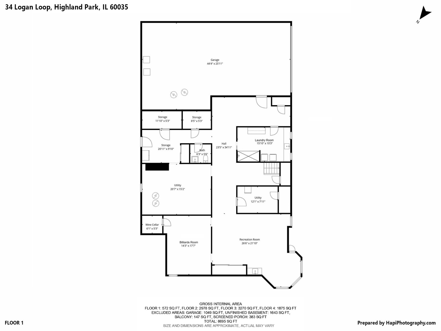 34 Logan Cir Highland Park, IL 60035