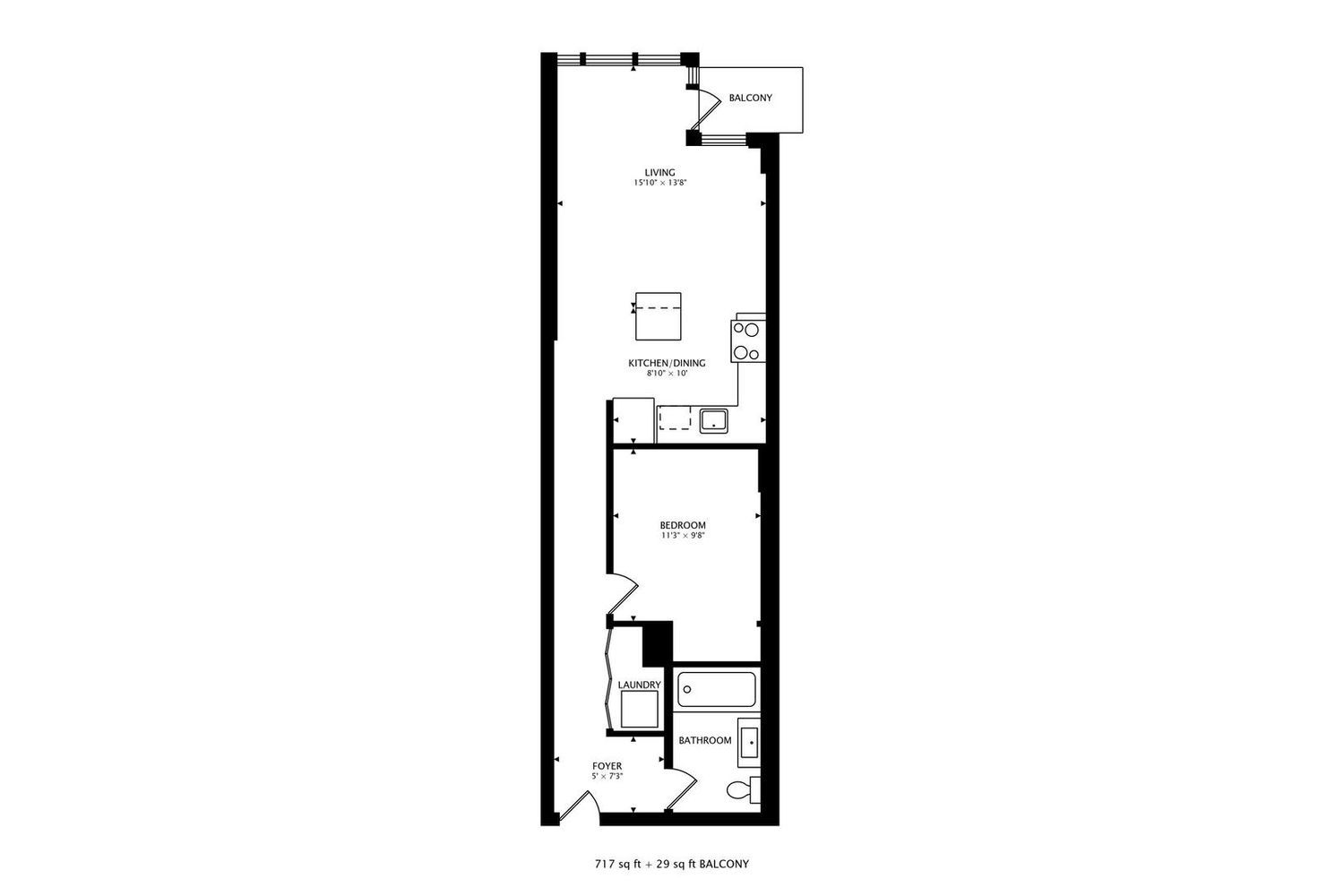 235 W VAN BUREN St #1517 Chicago, IL 60607