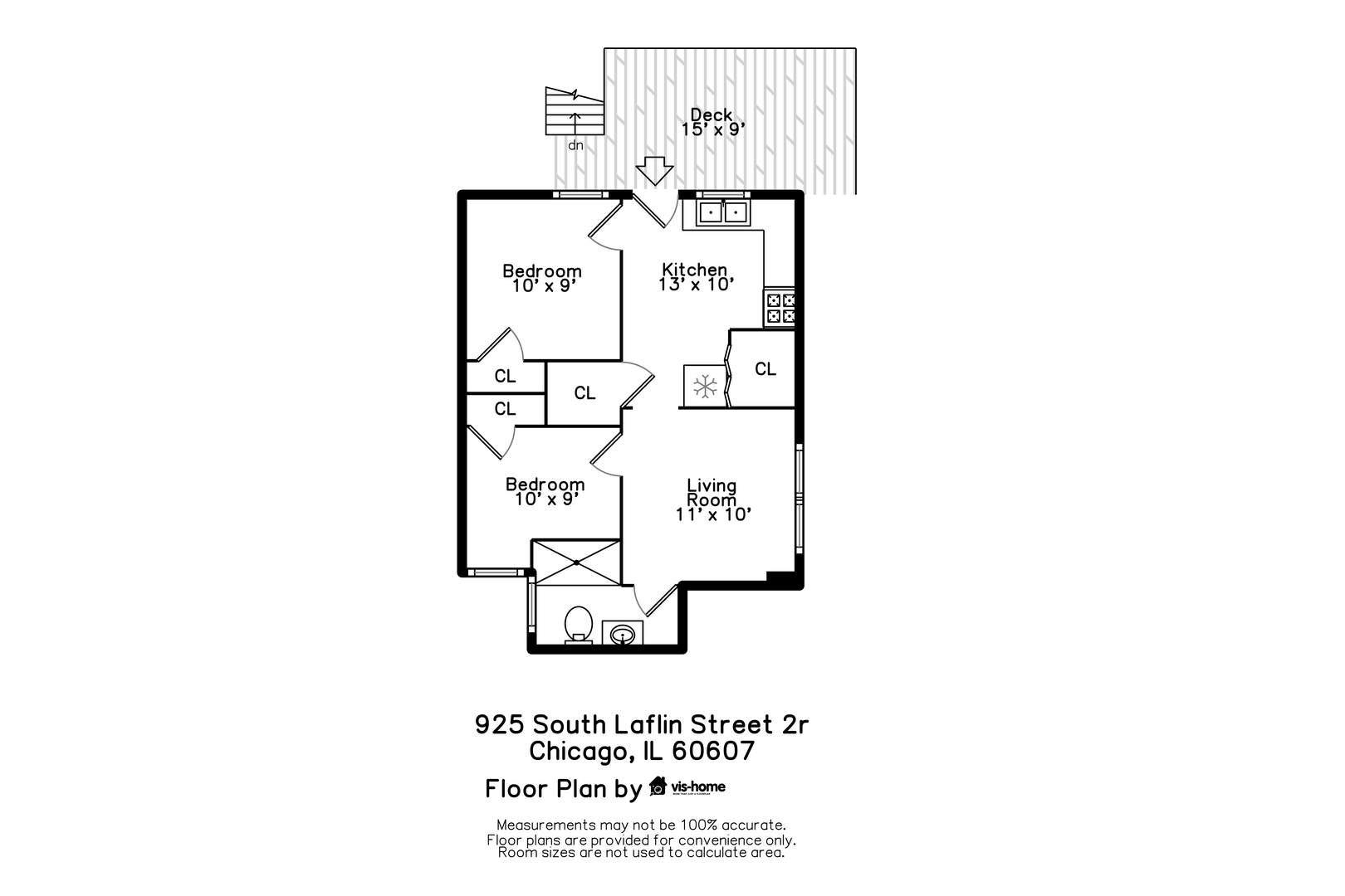 925 S Laflin St #2R Chicago, IL 60607