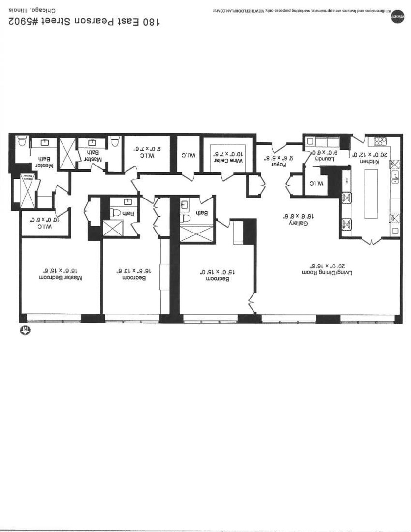 180 E PEARSON St #5902 Chicago, IL 60611