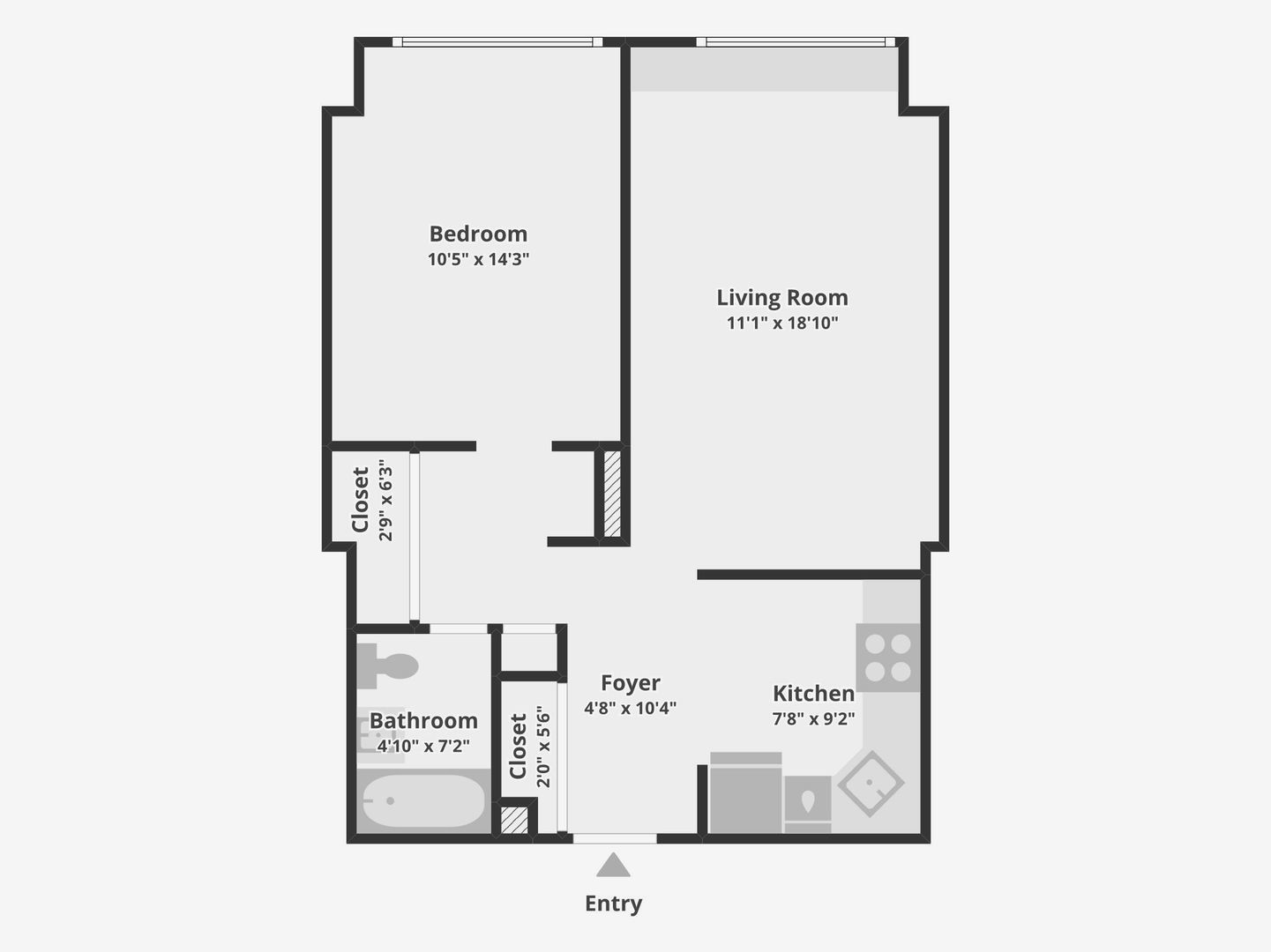 400 E RANDOLPH St #1804 Chicago, IL 60601