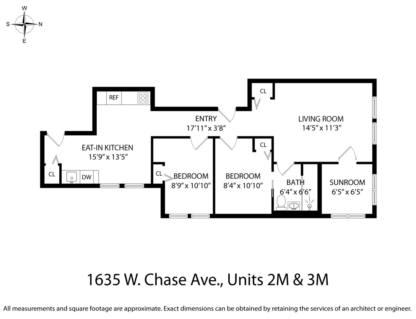 1635 W Chase Ave #2M Chicago, IL 60626